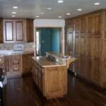 Stained Knotty Alder Kitchen