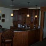 Stained Knotty Alder Bar