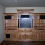 Natural Cherry Entertainment Center