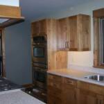 Stained Knotty Alder Kitchen