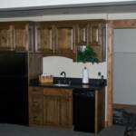 Stained and Glazed Knotty Alder Wet Bar
