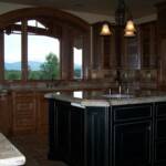 Stained Cherry Kitchen