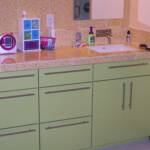 Hi-Gloss Painted Maple Bathroom Cabinetry